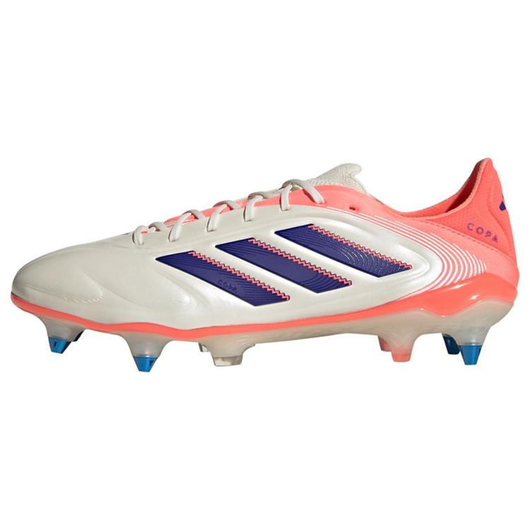 adidas adidas Copa Pure 3 Elite SG Fu&szlig;ballschuh Fu&szlig;ballschuhe - Off White / Lucid Blue / Signal Coral - 0 | SportScheck