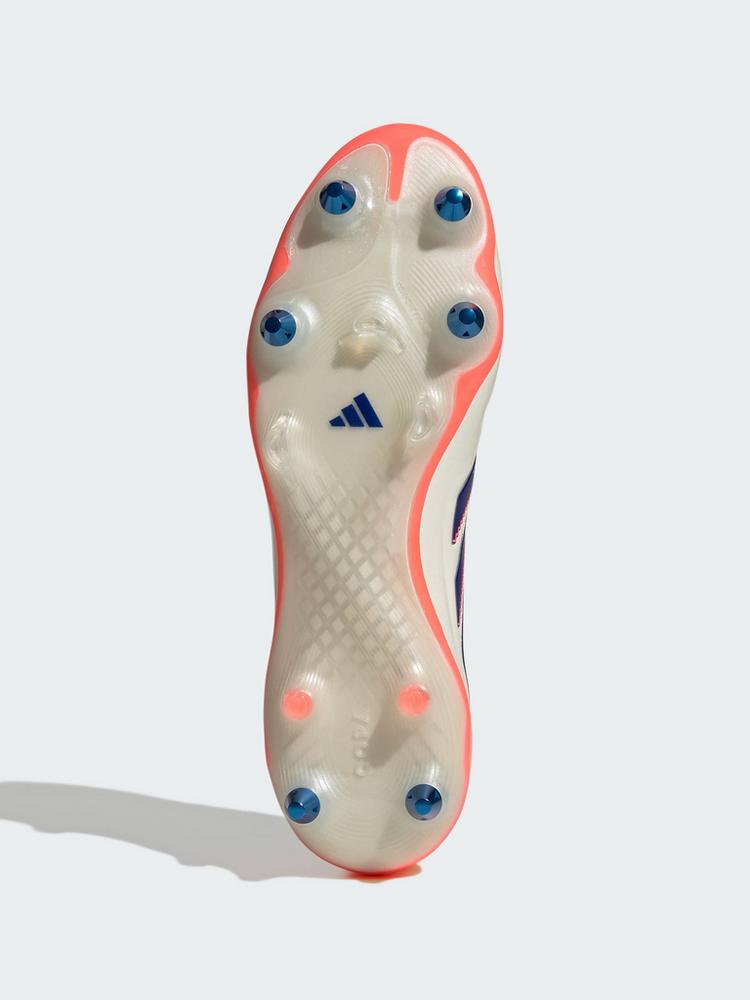 adidas adidas Copa Pure 3 Elite SG Fu&szlig;ballschuh Fu&szlig;ballschuhe - Off White / Lucid Blue / Signal Coral - 1 | SportScheck