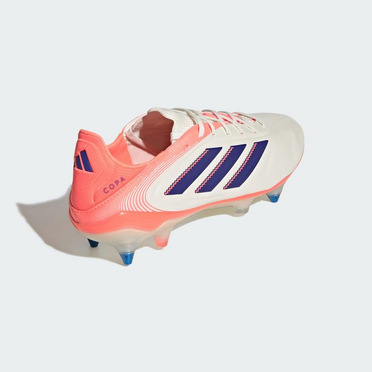 adidas adidas Copa Pure 3 Elite SG Fu&szlig;ballschuh Fu&szlig;ballschuhe - Off White / Lucid Blue / Signal Coral - 3 | SportScheck