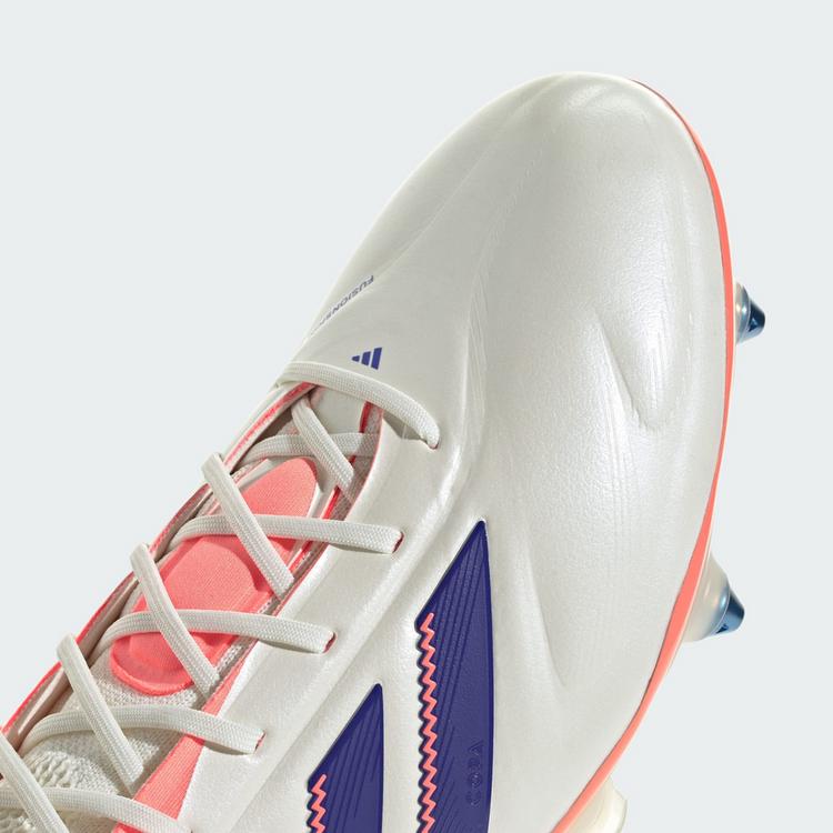 adidas adidas Copa Pure 3 Elite SG Fu&szlig;ballschuh Fu&szlig;ballschuhe - Off White / Lucid Blue / Signal Coral - 6 | SportScheck