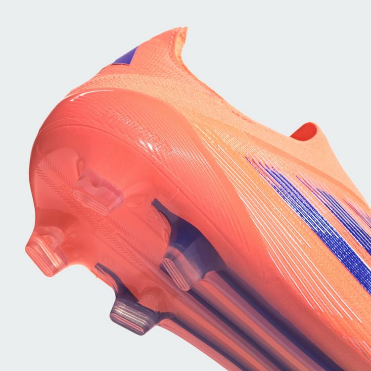adidas adidas F50 Elite Laceless FG Fu&szlig;ballschuh Fu&szlig;ballschuhe - Beam Orange / Lucid Blue / Cloud White - 5 | SportScheck