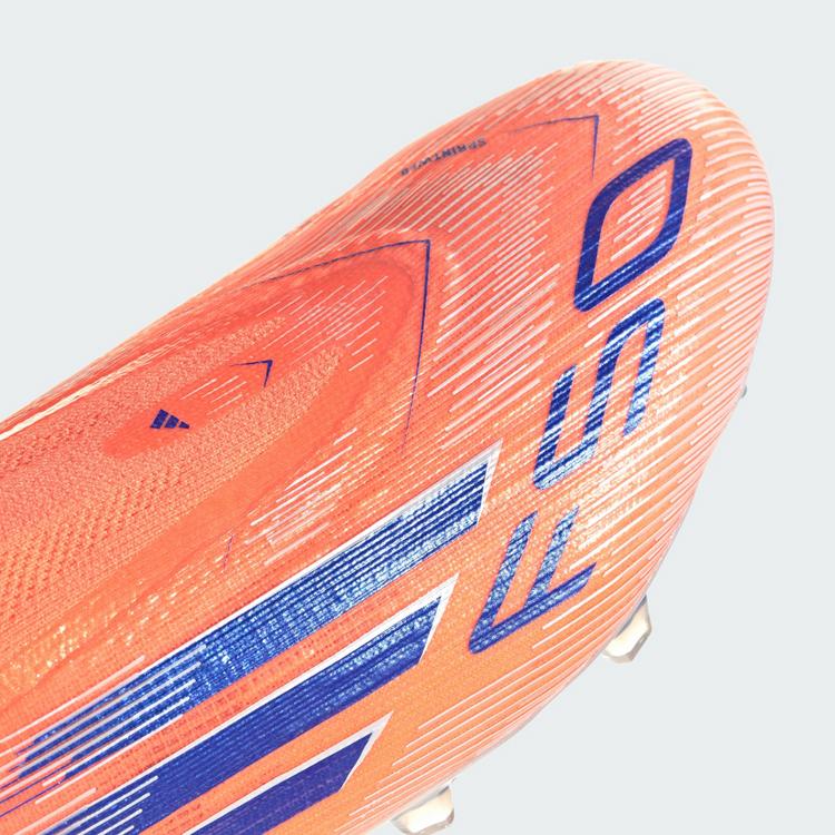adidas adidas F50 Elite Laceless FG Fu&szlig;ballschuh Fu&szlig;ballschuhe - Beam Orange / Lucid Blue / Cloud White - 6 | SportScheck