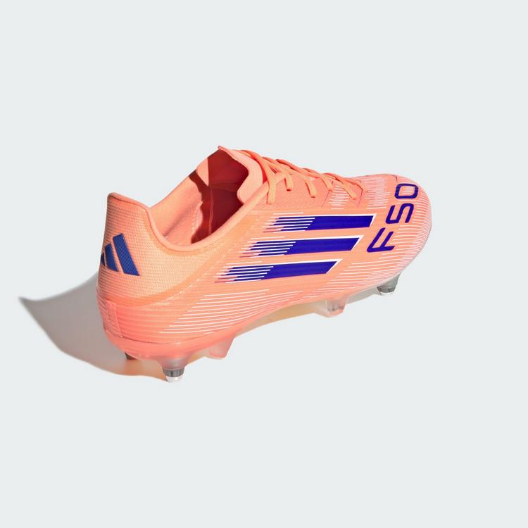 adidas adidas F50 League Fu&szlig;ballschuh, weiche B&ouml;den Fu&szlig;ballschuhe - Beam Orange / Lucid Blue / Cloud White - 3 | SportScheck