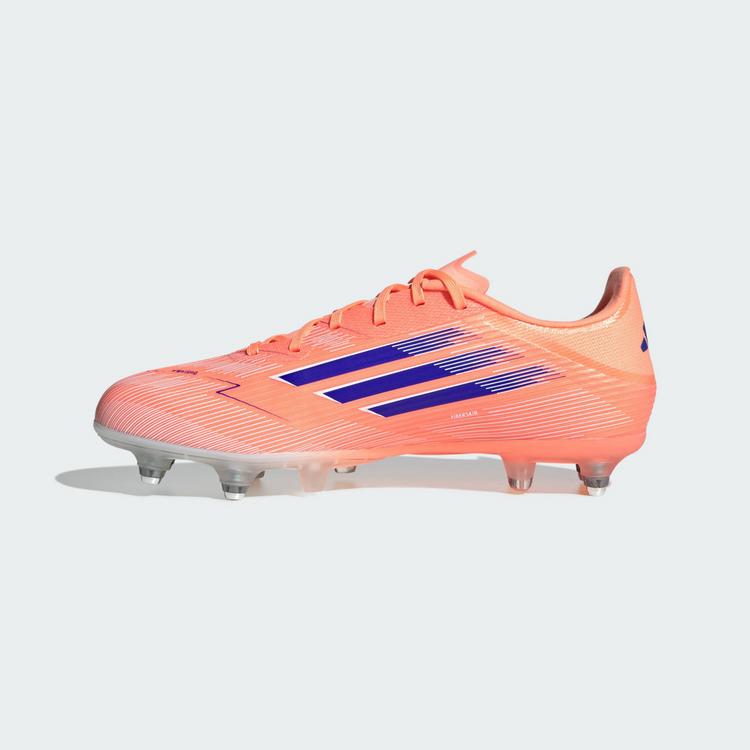 adidas adidas F50 League Fu&szlig;ballschuh, weiche B&ouml;den Fu&szlig;ballschuhe - Beam Orange / Lucid Blue / Cloud White - 4 | SportScheck