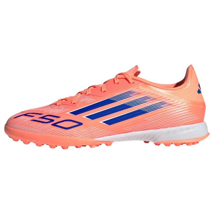 adidas adidas F50 League Fu&szlig;ballschuh, Rollrasen Fu&szlig;ballschuhe - Beam Orange / Lucid Blue / Cloud White - 0 | SportScheck