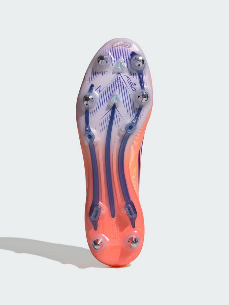 adidas adidas F50 Elite Fu&szlig;ballschuh, weiche B&ouml;den Fu&szlig;ballschuhe - Beam Orange / Lucid Blue / Cloud White - 1 | SportScheck