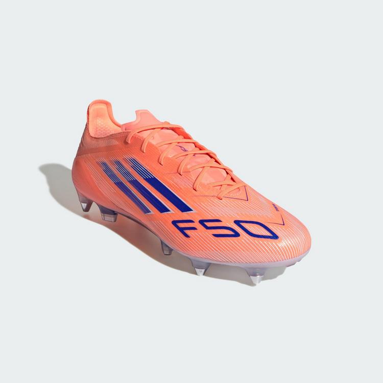 adidas adidas F50 Elite Fu&szlig;ballschuh, weiche B&ouml;den Fu&szlig;ballschuhe - Beam Orange / Lucid Blue / Cloud White - 2 | SportScheck