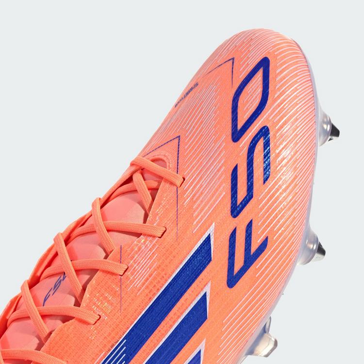 adidas adidas F50 Elite Fu&szlig;ballschuh, weiche B&ouml;den Fu&szlig;ballschuhe - Beam Orange / Lucid Blue / Cloud White - 6 | SportScheck