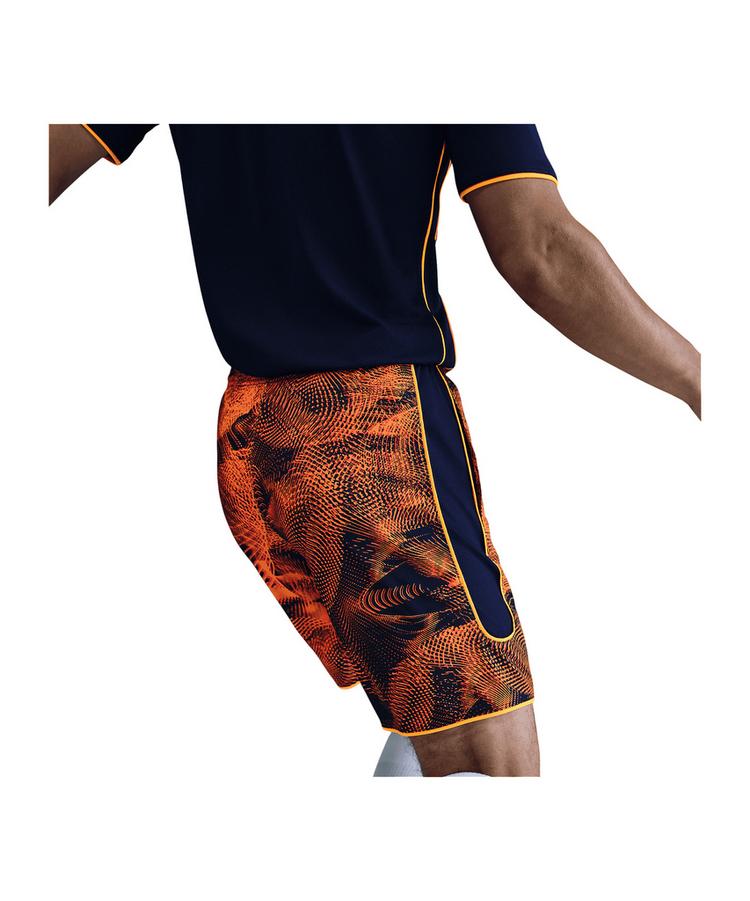 Nike Nike Academy+ Short Fu&szlig;ballshorts Herren - blauorange - 1 | SportScheck