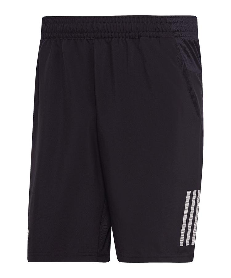 adidas adidas Club 3 Stripes Short Fu&szlig;ballshorts Herren - schwarzweiss - 0 | SportScheck