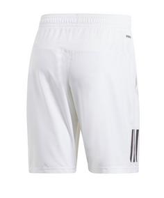 Rückansicht von adidas Club 3 Stripes Short Fußballshorts Herren schwarzweiss