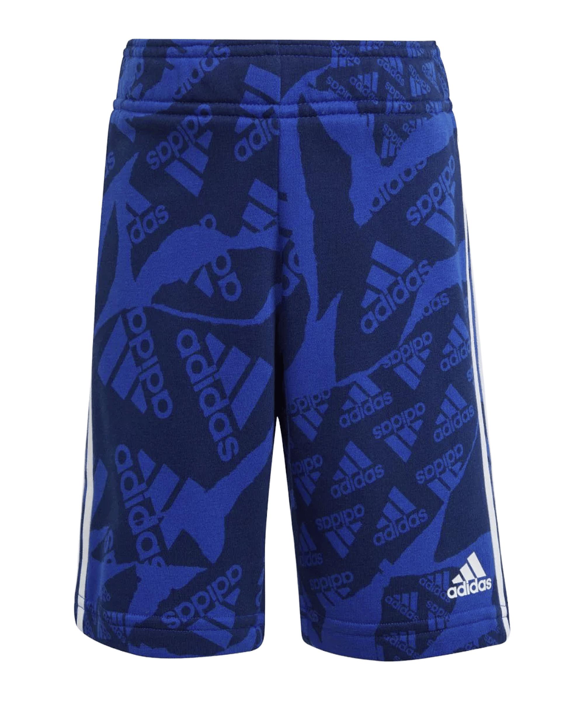 adidas Short Kids Fu&szlig;ballshorts Kinder - blau
