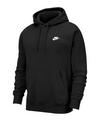 Nike NSW Club Hoodie Herren - black-black-white