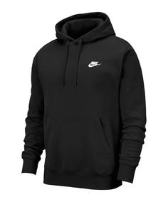 Nike NSW Club Hoodie Herren black-black-white