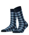 Burlington Vichy SO Socken Damen - marine (6120)