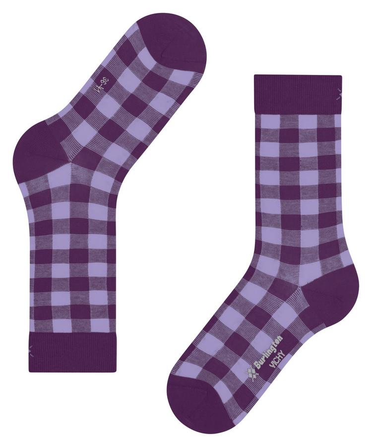 Burlington Burlington Vichy SO Socken Damen - ultraviolet (8295) - 2 | SportScheck