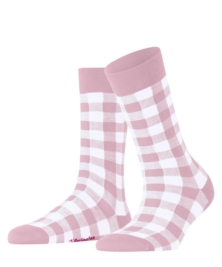 Burlington Burlington Vichy SO Socken Damen - rose (8653) - 0 | SportScheck