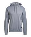 adidas 3 Stripes Future Icons Hoody Funktionssweatshirt Herren - grau