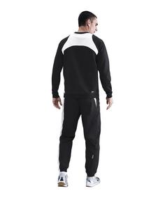 Rückansicht von Nike Paris Saint-Germain T90 Sweatshirt Funktionssweatshirt Herren schwarzweiss