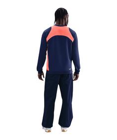 Rückansicht von Nike FC Barcelona T90 Sweatshirt Funktionssweatshirt Herren blau