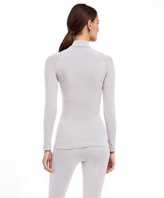 Rückansicht von Falke MW Longsleeved Shirt Turtleneck w Langarmshirt Damen white (2860)