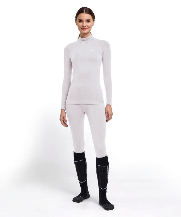 Falke Falke MW Longsleeved Shirt Turtleneck w Langarmshirt Damen - white (2860) - 1 | SportScheck
