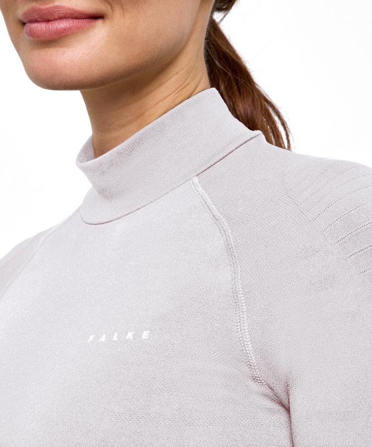 Falke Falke MW Longsleeved Shirt Turtleneck w Langarmshirt Damen - white (2860) - 3 | SportScheck