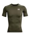 Under Armour Baselayer HG Comp Underwear Shirt Laufshirt Herren - gruen
