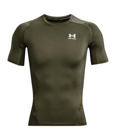 Under Armour Baselayer HG Comp T-Shirt Laufshirt Herren gruen
