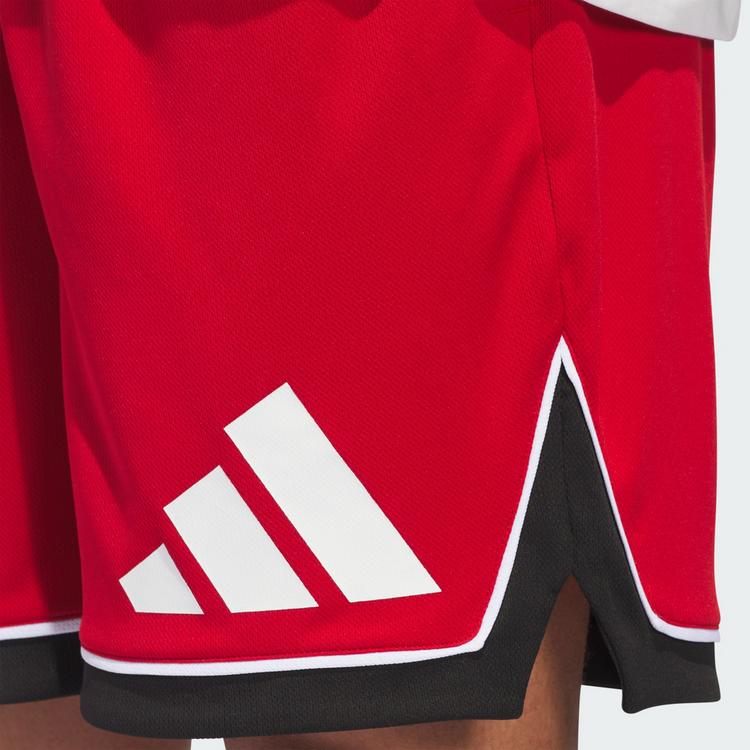 adidas adidas adidas Basketball Badge of Sport Shorts Basketball-Shorts Herren - Team Power Red / Black - 0 | SportScheck