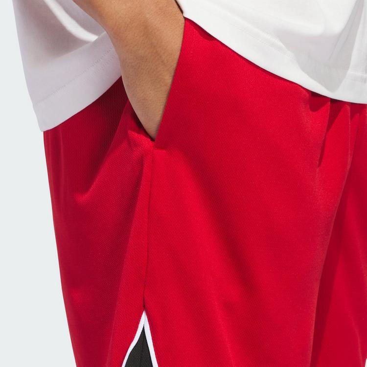 adidas adidas adidas Basketball Badge of Sport Shorts Basketball-Shorts Herren - Team Power Red / Black - 1 | SportScheck