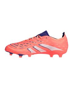 Rückansicht von adidas Predator League FG/MG Coral Blaze Fußballschuhe orange