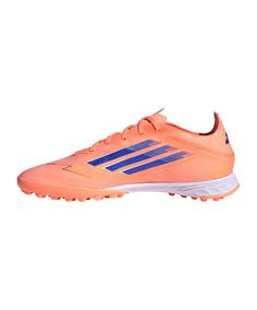 Rückansicht von adidas F50 Pro TF Coral Blaze Fußballschuhe orange