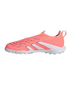 Rückansicht von adidas Predator League LL TF Coral Blaze Kids Fußballschuhe Kinder orange