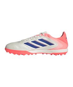 Rückansicht von adidas Copa Pure III Pro TF Coral Blaze Weiß Fußballschuhe weiss