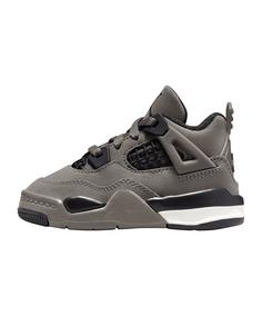 Nike Air 4 Retro Cave Stone Kids Sneaker Kinder grauschwarz