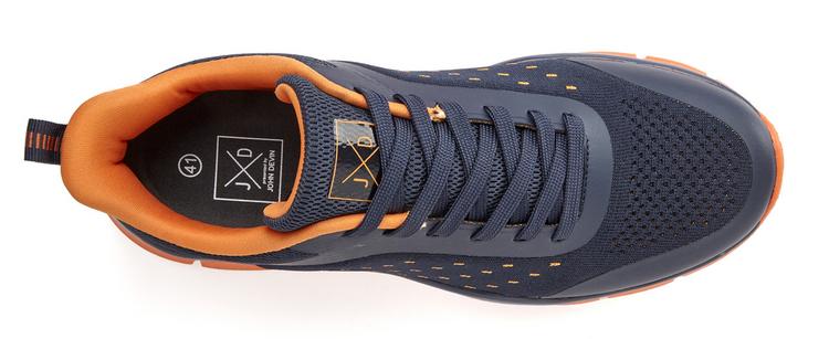 John Devin John Devin Sneaker Sneaker Herren - marine - orange - 0 | SportScheck