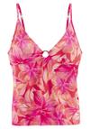 S.OLIVER Tankini-Top Bikini Oberteil Damen - pfirsich bedruckt