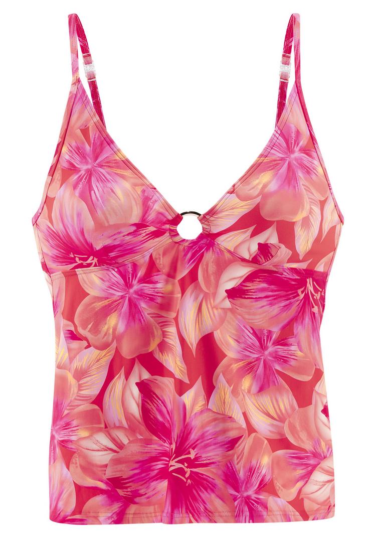 S.OLIVER S.OLIVER Tankini-Top Bikini Oberteil Damen - pfirsich bedruckt - 0 | SportScheck