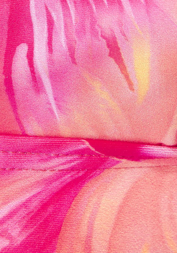 S.OLIVER S.OLIVER Triangel-Bikini-Top Bikini Oberteil Damen - pfirsich bedruckt - 1 | SportScheck