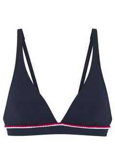 S.OLIVER Triangel-Bikini-Top Bikini Oberteil Damen marine
