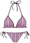 Vivance Triangel-Bikini Bikini Set Damen - rosa bedruckt