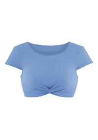 LASCANA Active Crop-Bikini-Top Bikini Oberteil Damen - hellblau