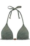 Lascana Triangel-Bikini-Top Bikini Oberteil Damen - oliv