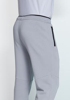 Rückansicht von John Devin Sweathose Sweathose Herren hellgrau