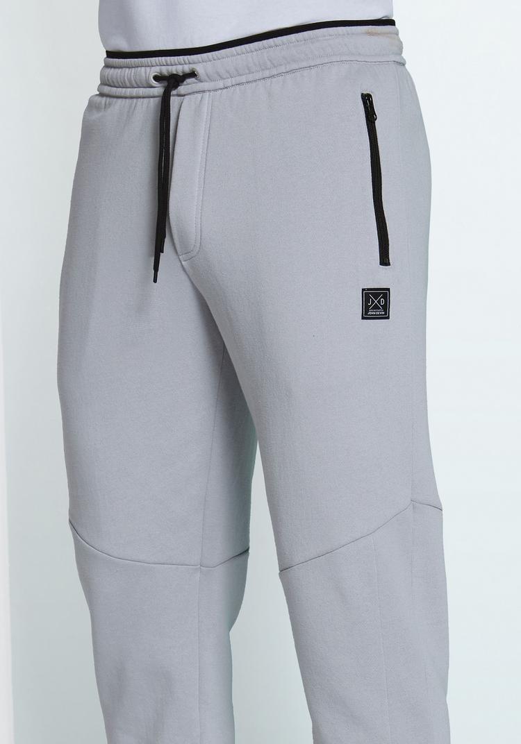 John Devin John Devin Sweathose Sweathose Herren - hellgrau - 2 | SportScheck