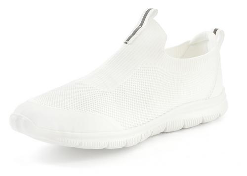 Rückansicht von John Devin Sneaker Sneaker weiß