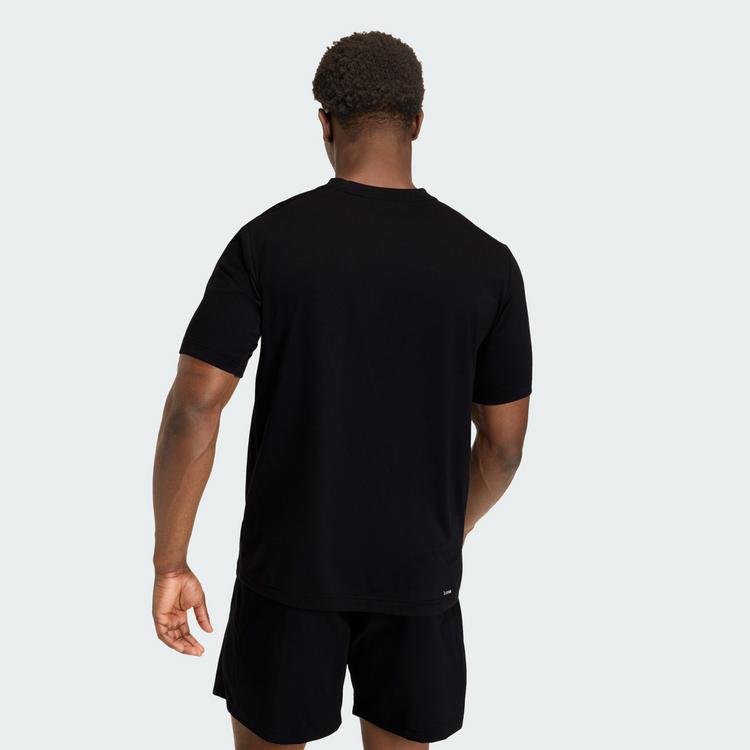 adidas adidas WORKOUT ESSENTIALS FEELREADY T-SHIRT Funktionsshirt Herren - Black - 1 | SportScheck