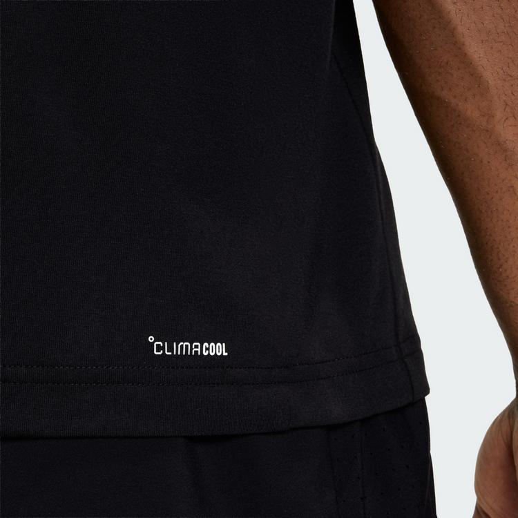 adidas adidas WORKOUT ESSENTIALS FEELREADY T-SHIRT Funktionsshirt Herren - Black - 1 | SportScheck