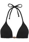 Lascana Triangel-Bikini-Top Bikini Oberteil Damen - schwarz